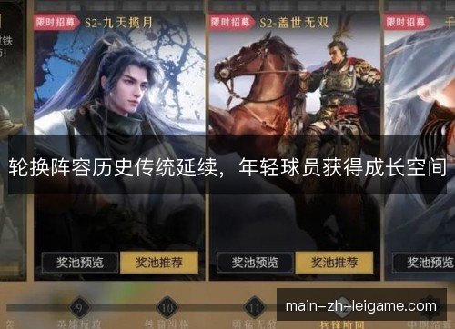 轮换阵容历史传统延续,年轻球员获得成长空间 轮换阵容历史传统延续,年轻球员获得成长空间